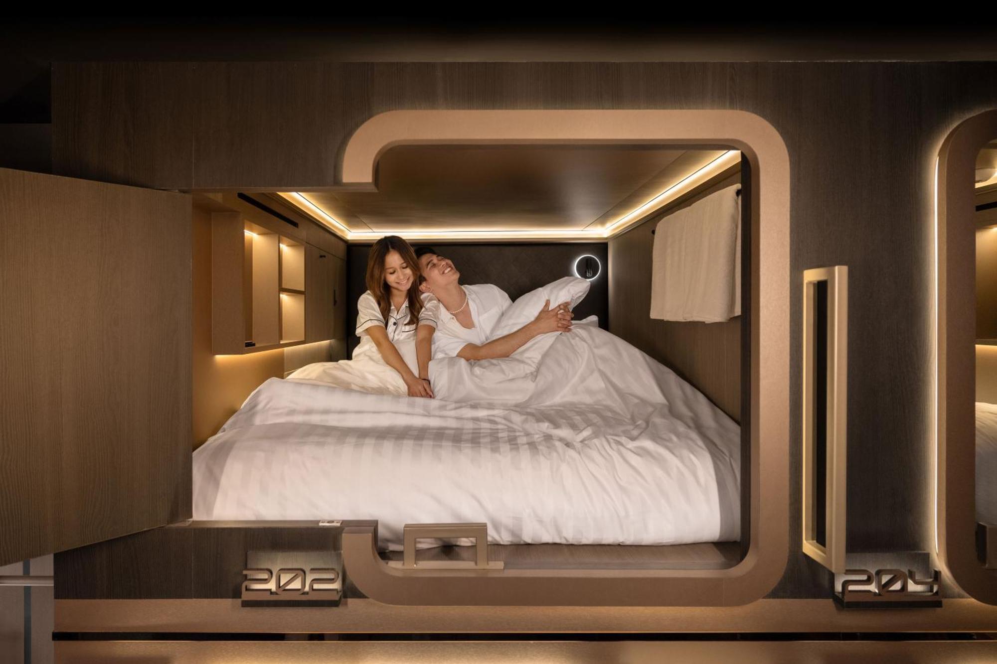Cube Social Boutique Capsule Hotel At Boat Quay Singapore Ngoại thất bức ảnh