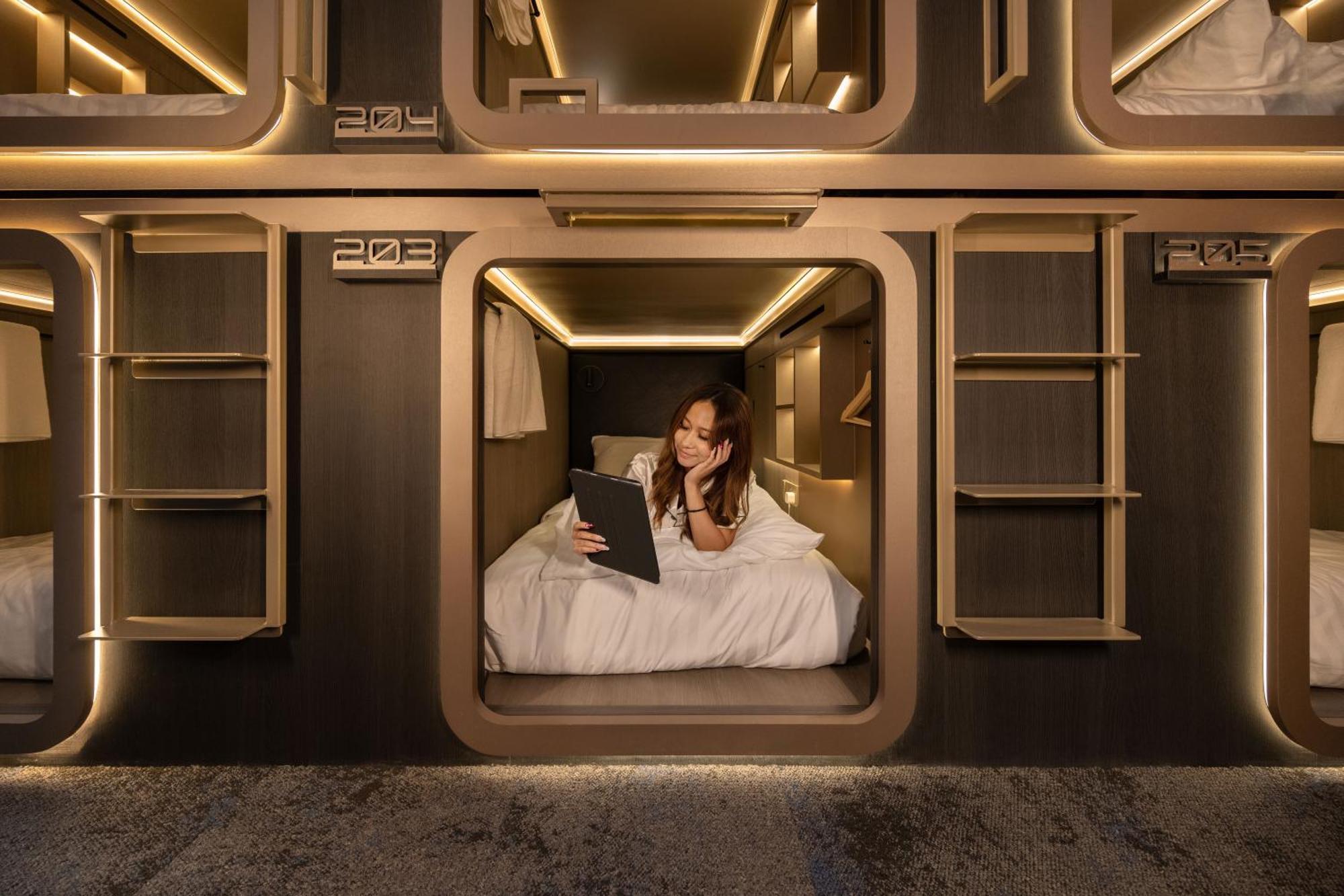 Cube Social Boutique Capsule Hotel At Boat Quay Singapore Ngoại thất bức ảnh