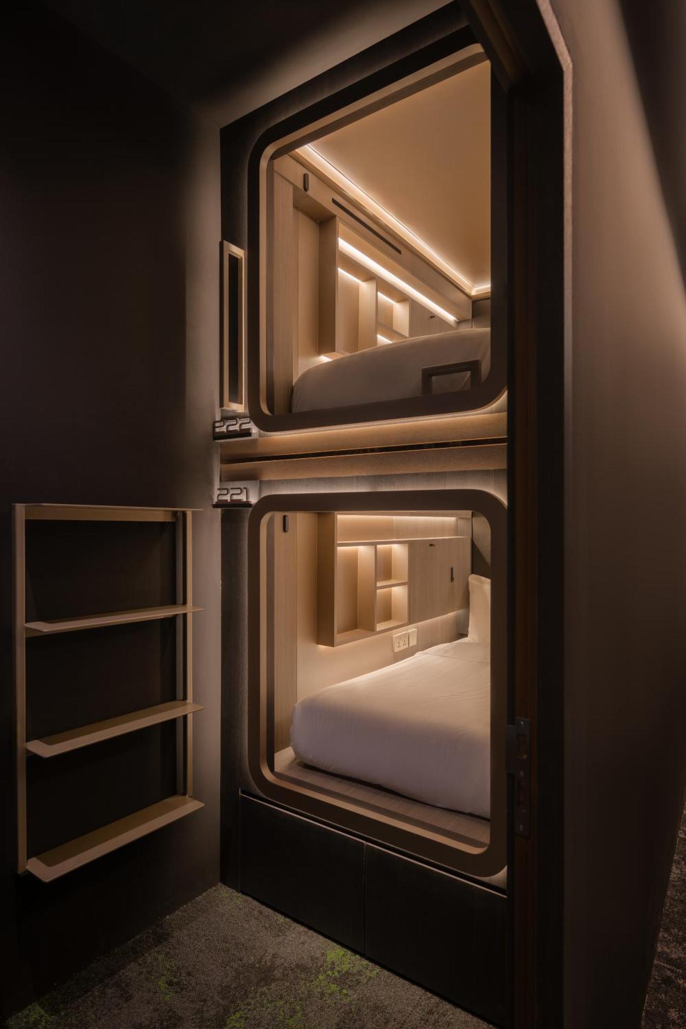 Cube Social Boutique Capsule Hotel At Boat Quay Singapore Ngoại thất bức ảnh